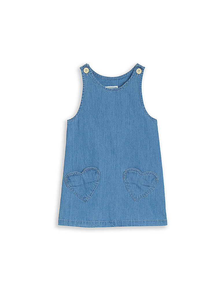 TOM TAILOR Mädchen Kleid  blau   92-98 baby
